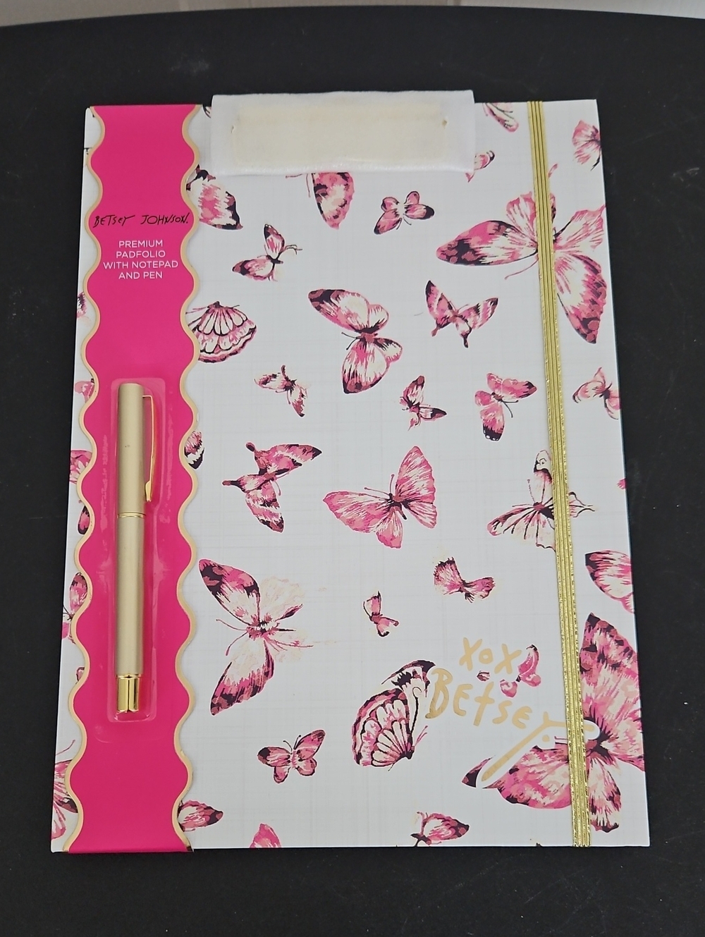 Betsey Johnson NWT Clipboard Padfolio